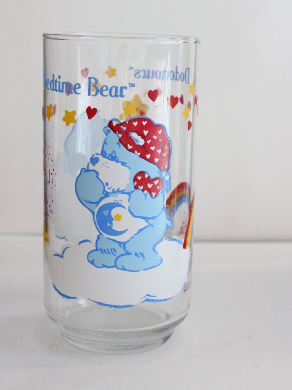 Care Bears Bedtime Bear Glass 1984 American Greetings